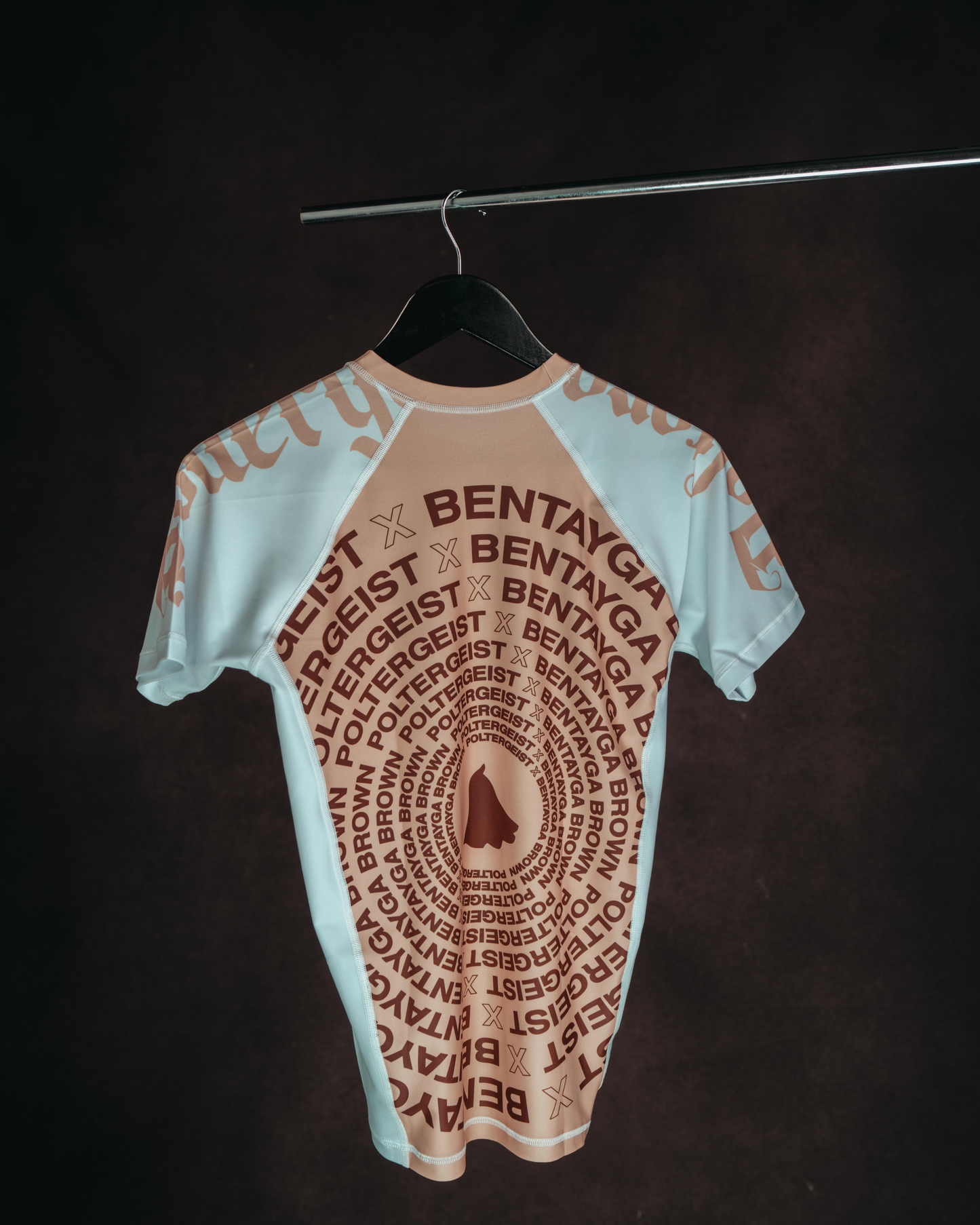 Poltergeist X Bentayga Brown Rashguard (Champagne)