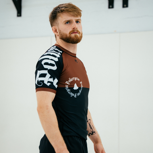 Brown Ranked 2.0 Rashguard