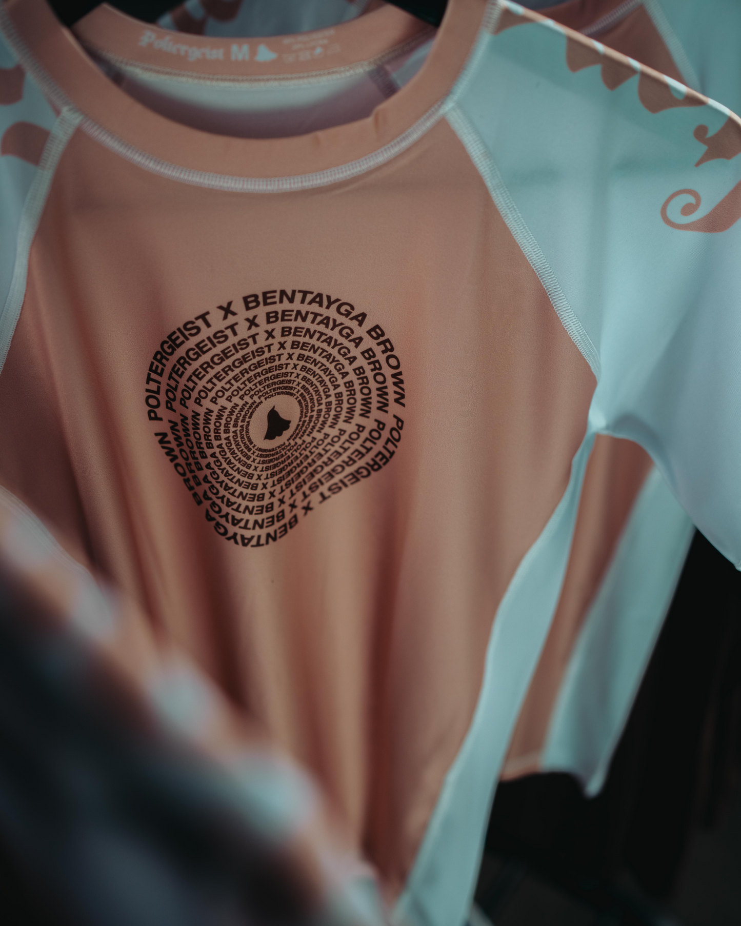 Poltergeist X Bentayga Brown Rashguard (Champagne)