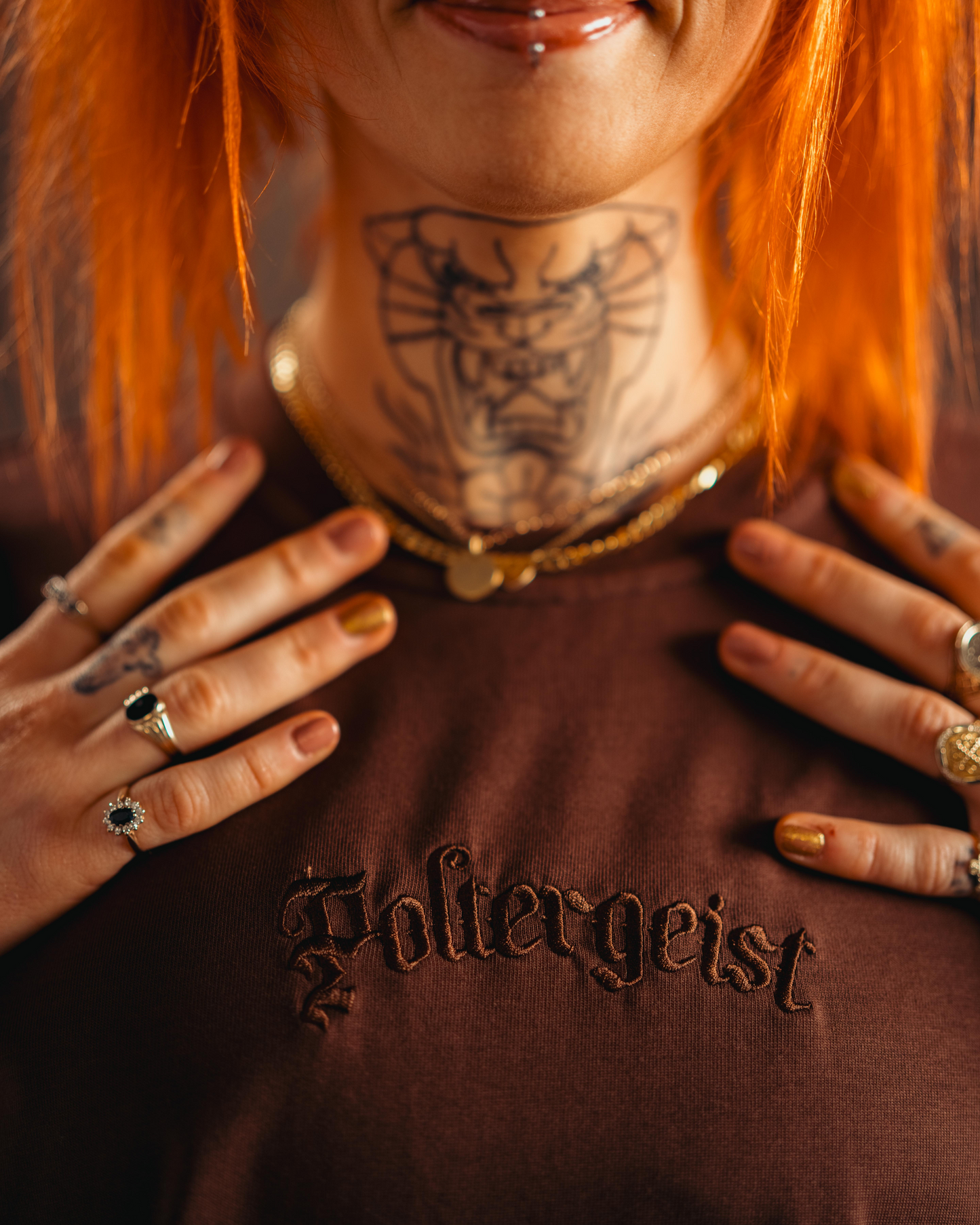 Poltergeist X Bentayga Brown T-Shirt