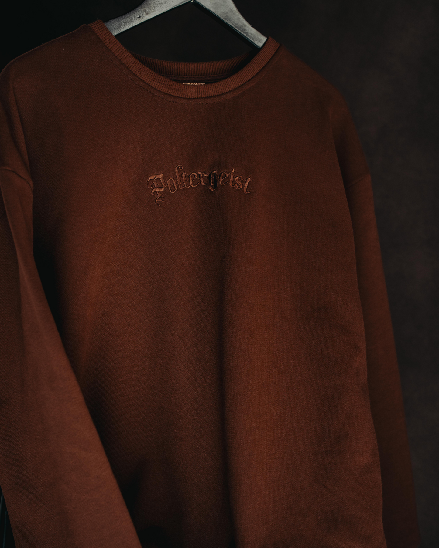 Poltergeist X Bentayga Brown Crewneck