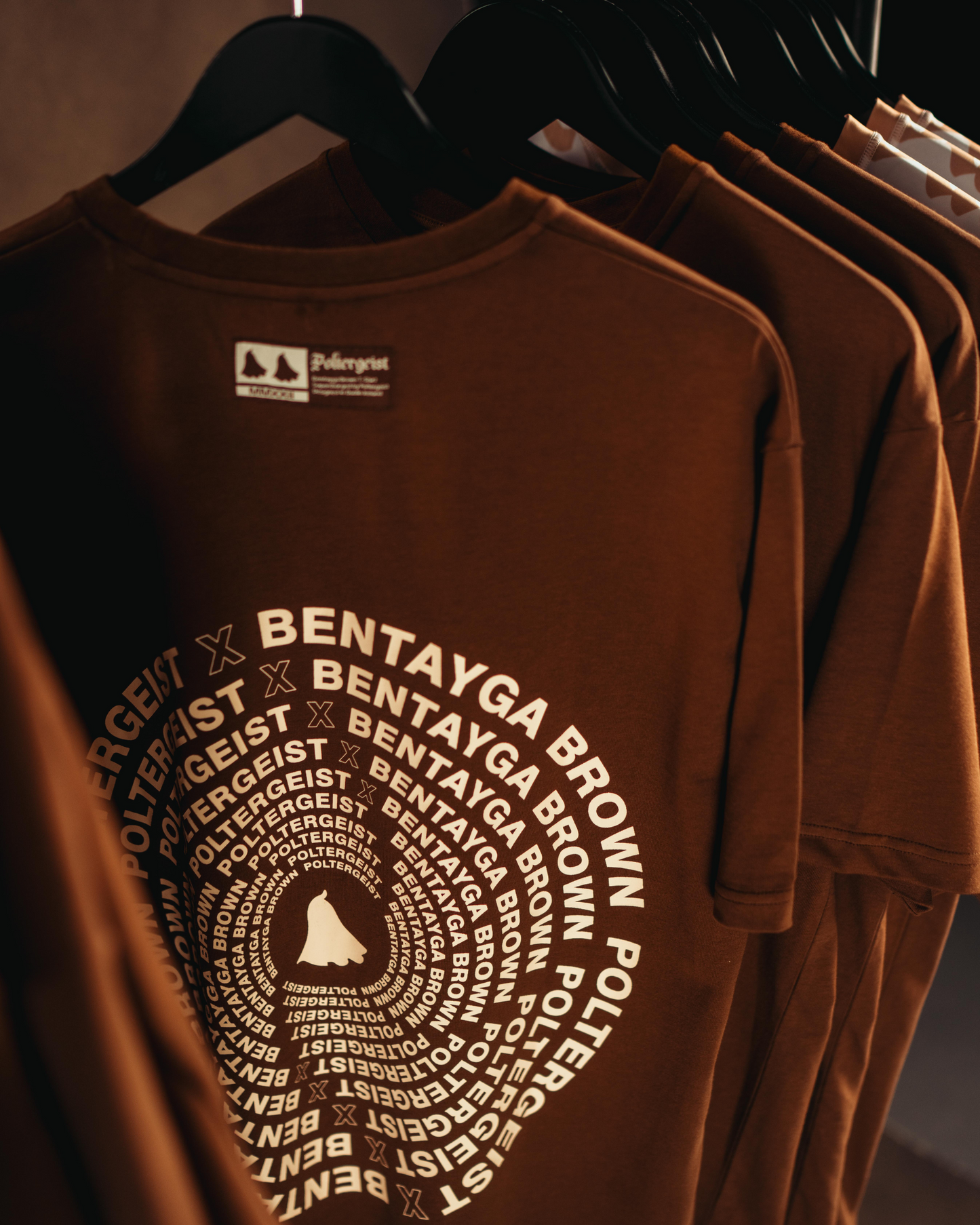 Poltergeist X Bentayga Brown T-Shirt