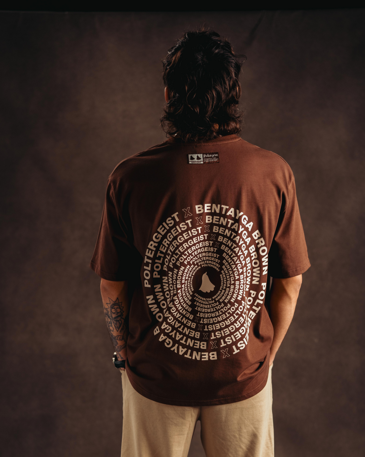 Poltergeist X Bentayga Brown T-Shirt