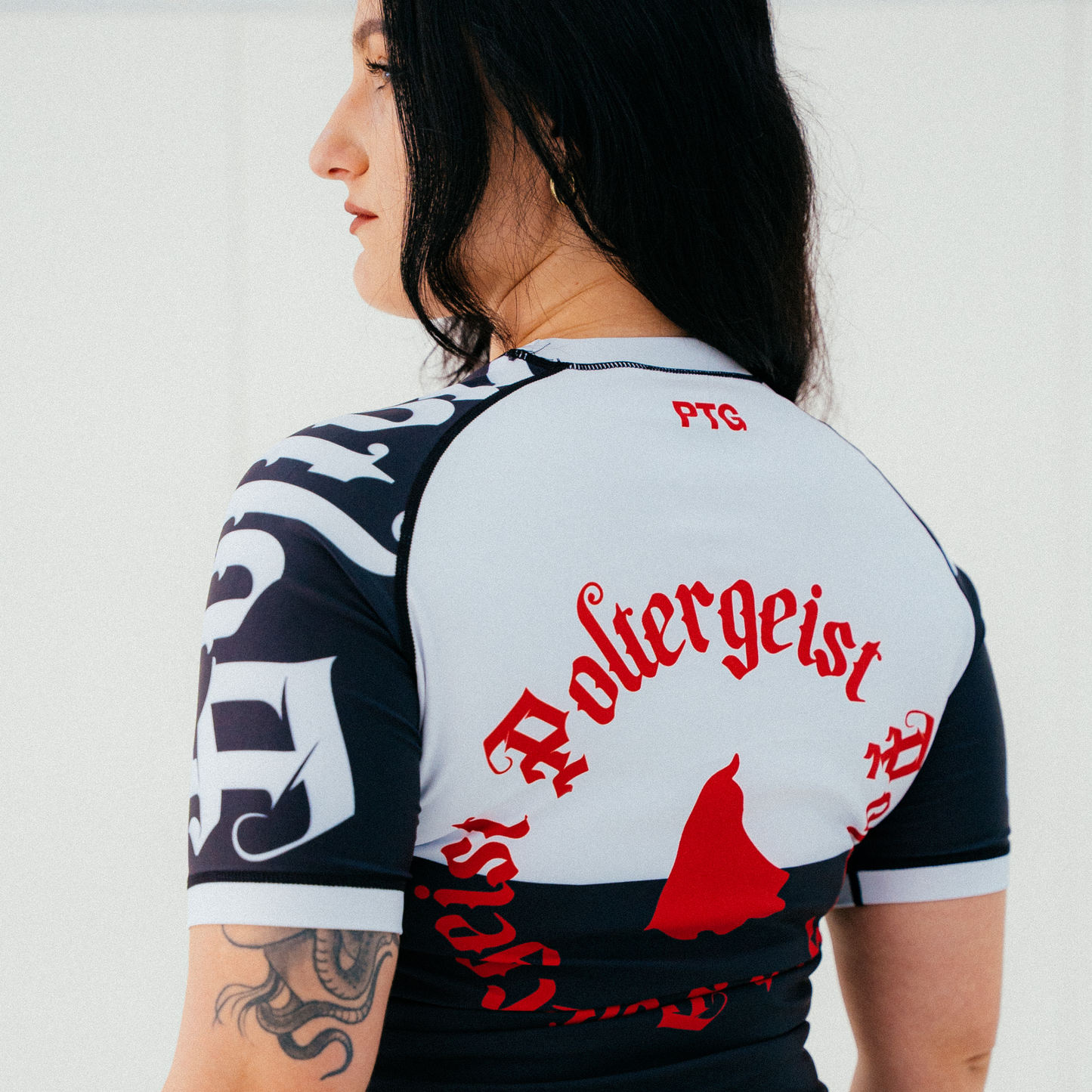 White/ Black Ranked 2.0 Rashguard - PRE ORDER