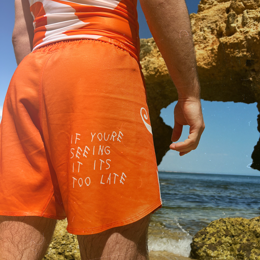 Poltergeist Jaffa Orange Shorts