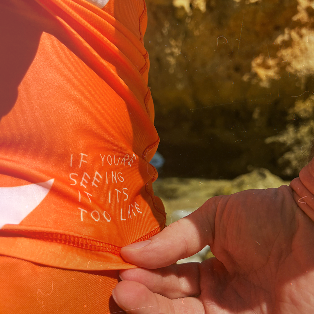 Poltergeist Jaffa Orange Rashguard